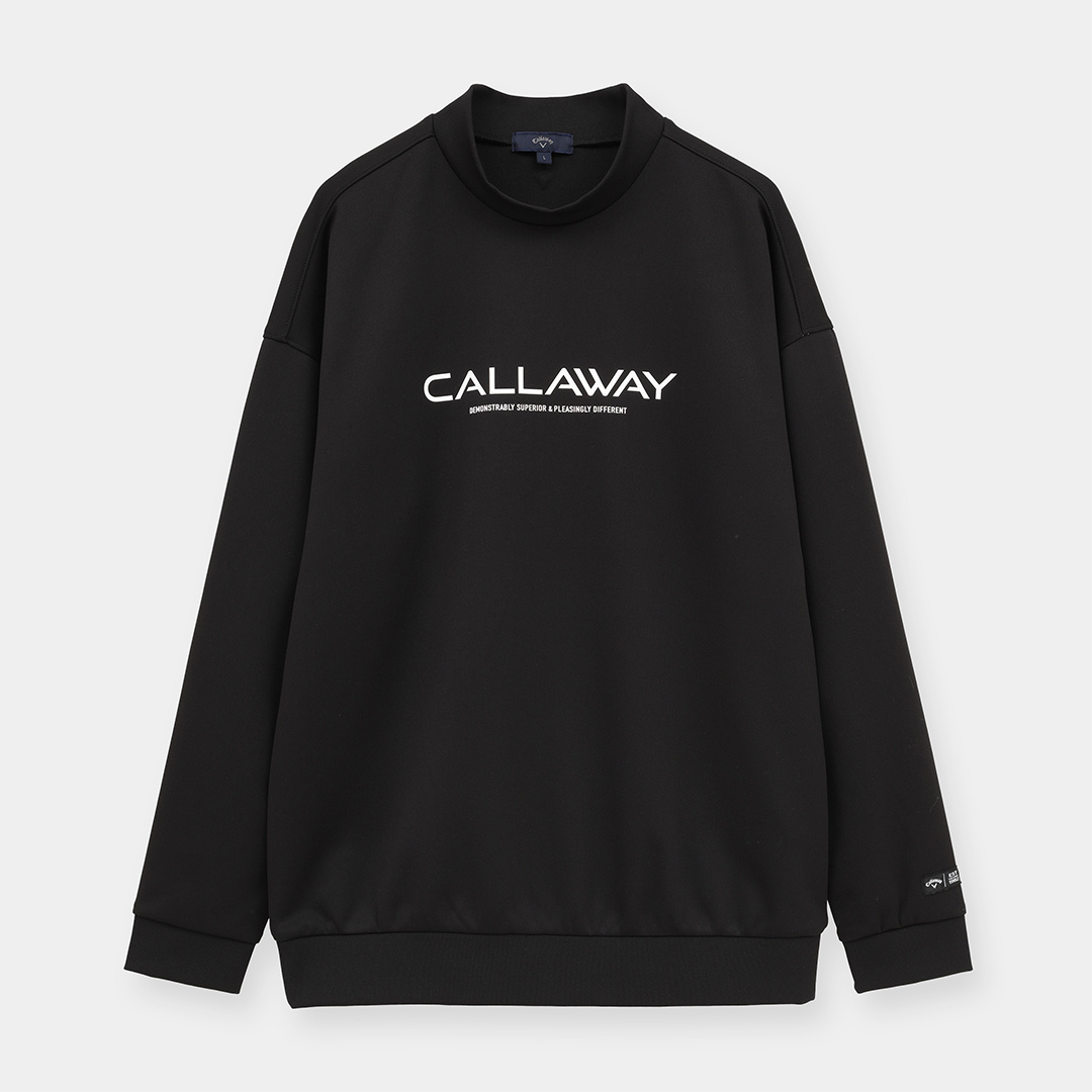 ダブルニットモックネックスウェット (MENS)