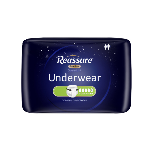 Reassure Premium Overnight Underwear