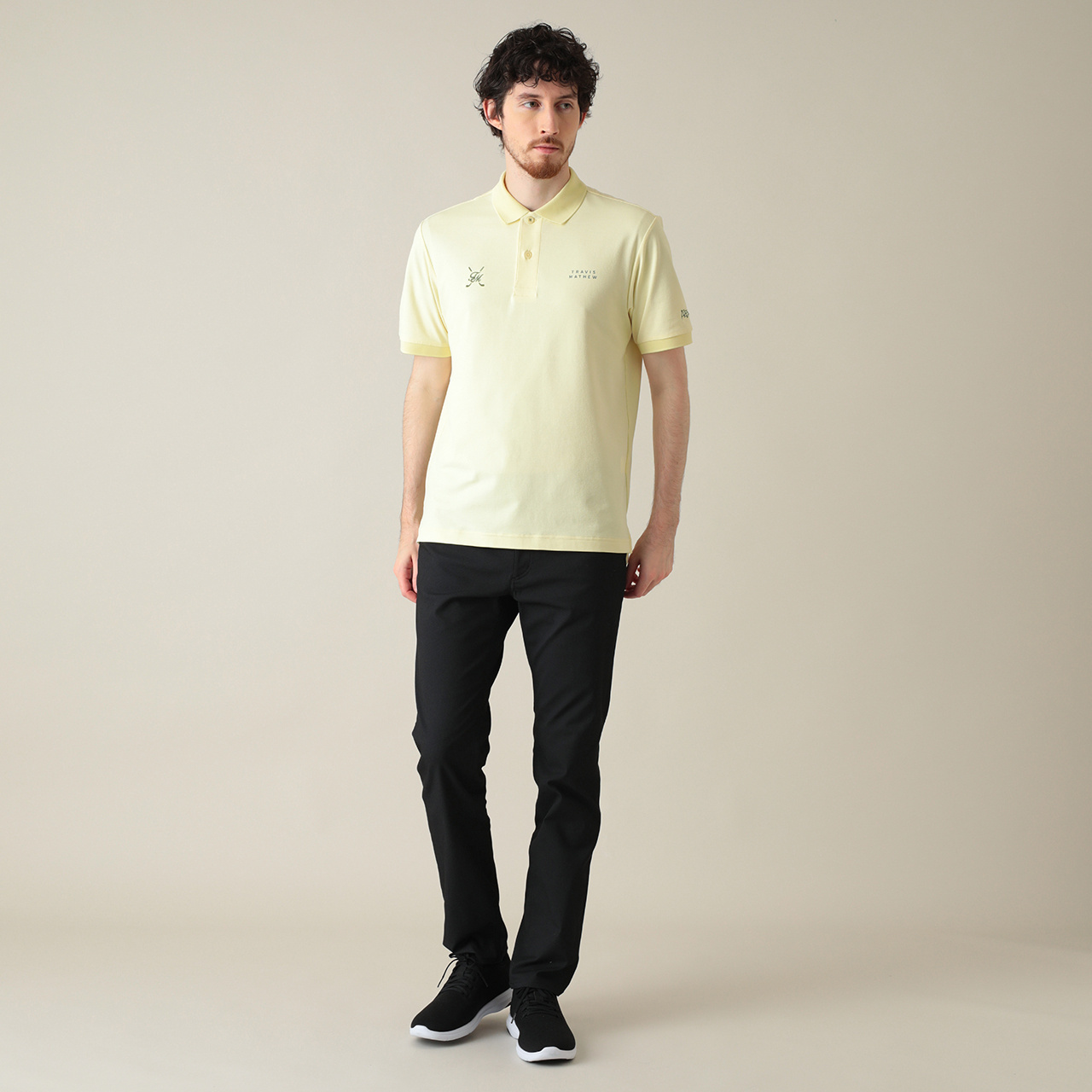 石川遼プロ着用】カラット®リブ衿半袖ポロ(MENS)