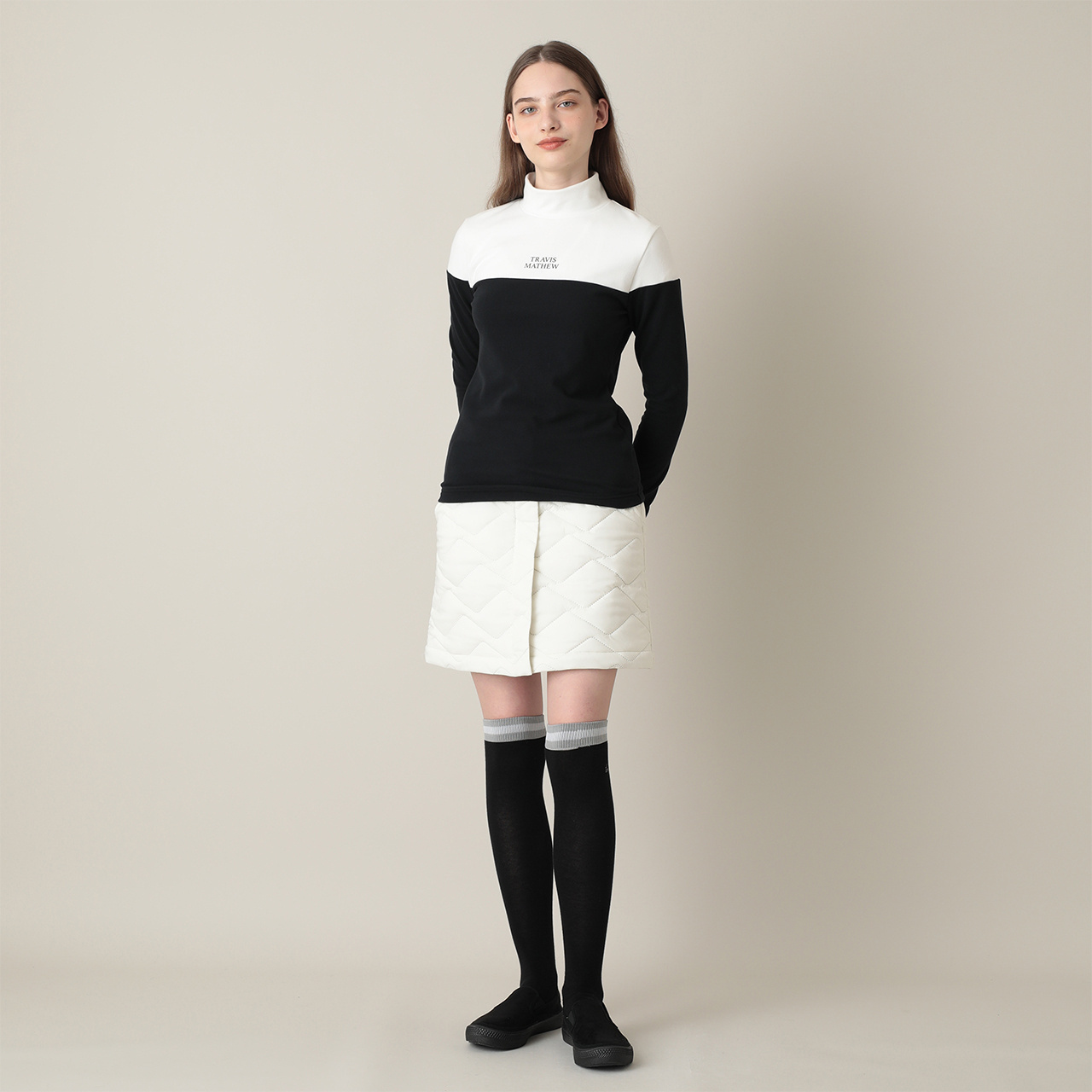 中綿 キルティング スカート(WOMENS)