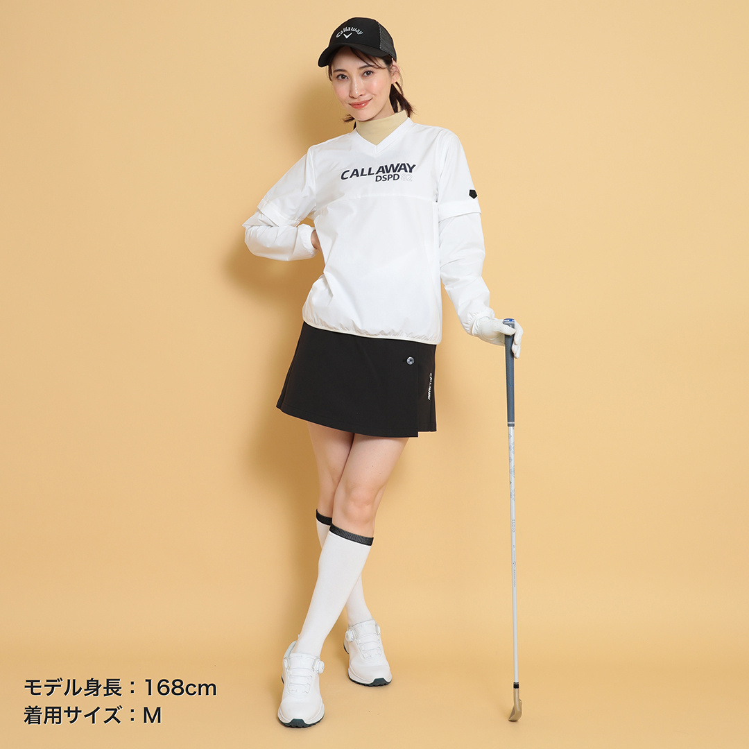 2WAYストレッチリップVネックブルゾン (WOMENS)