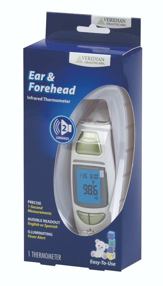 Talking Ear & Forehead Infrared Thermometer (VRTHERMOM) photo