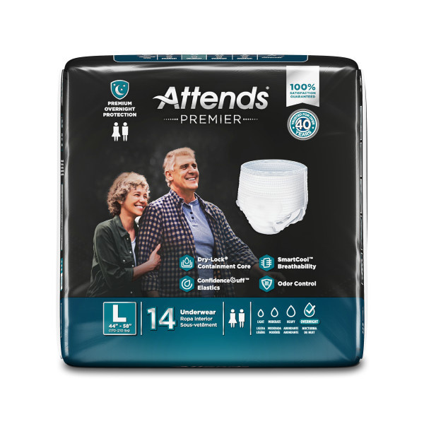 Attends Premier Underwear-Large-112/Case (ATPRUL2 Health & Beauty Health Care Incontinence Aids) photo