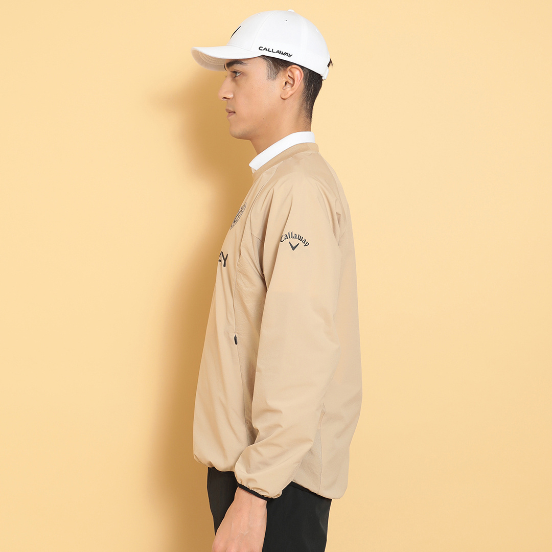 8WAYストレッチ クルーネックブルゾン (MENS)