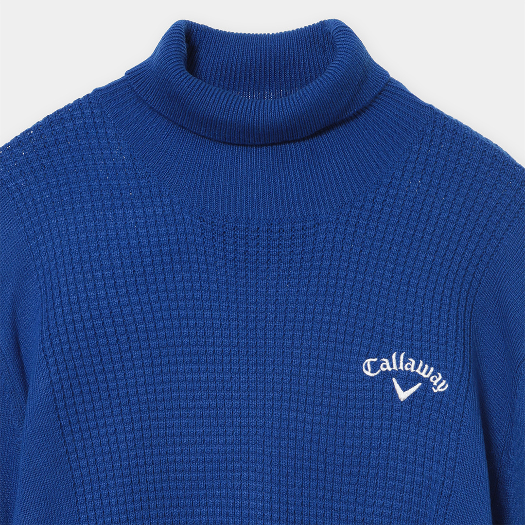 天竺編みタートルネックニット (MENS)