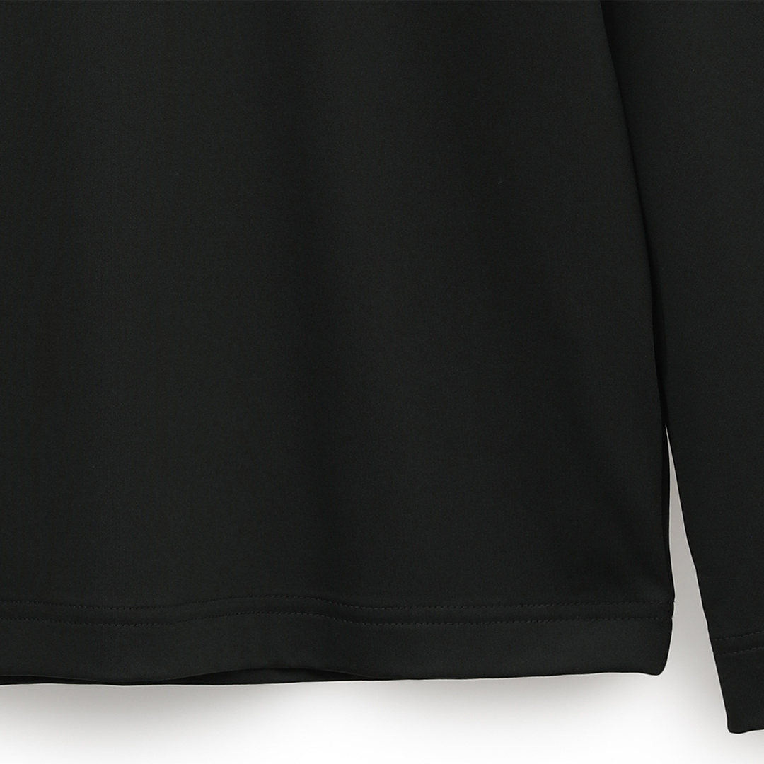 長袖モックネックシャツ (WOMENS)