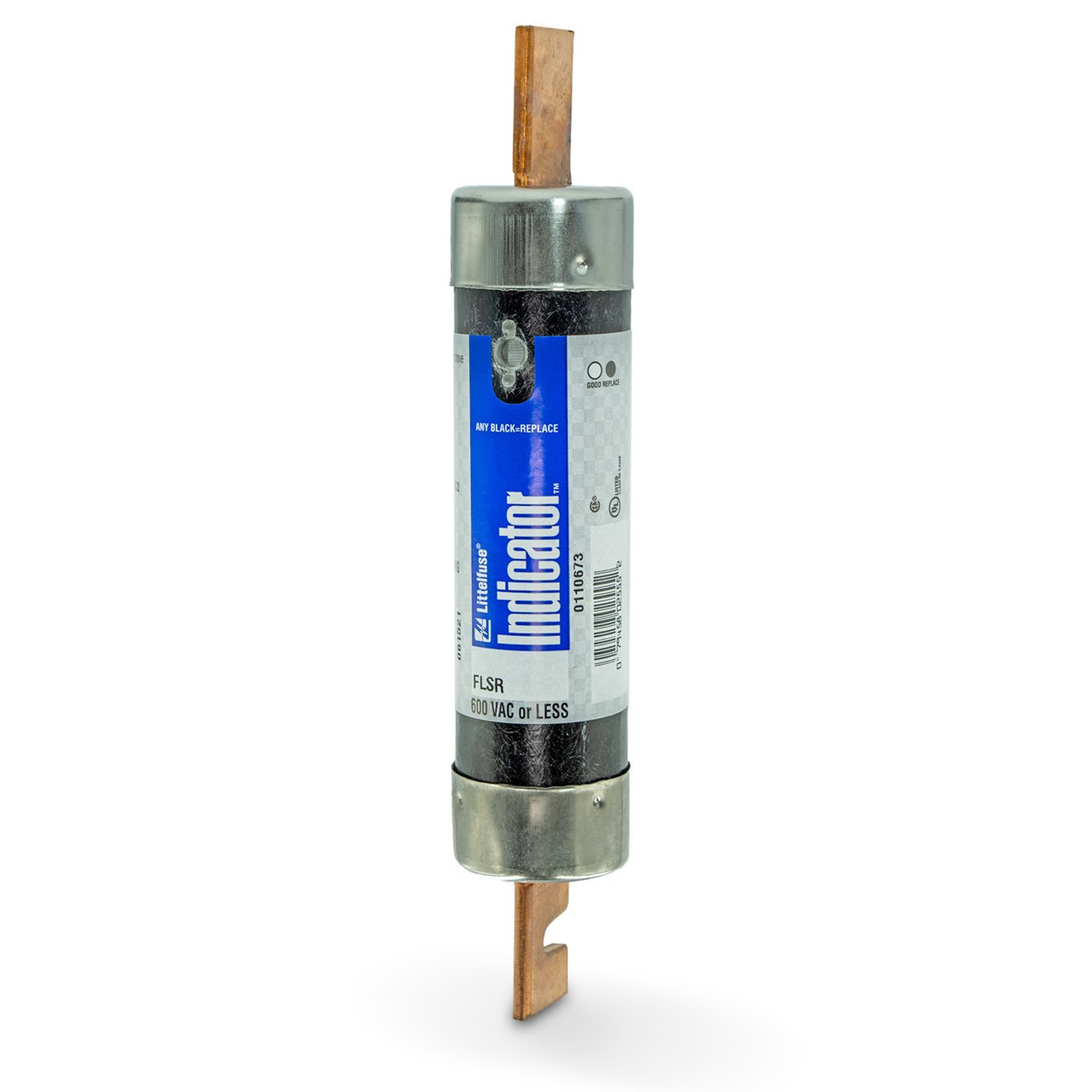 UL CLASS RK5 DUAL-ELEMENT TIME-DELAY FUSE WITH INDICATION 110 AMP