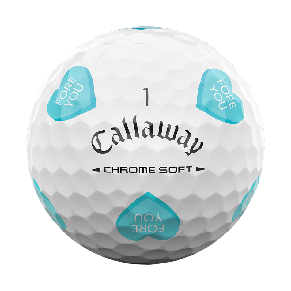 CHROME SOFT GOLF HEARTSボール【数量限定】