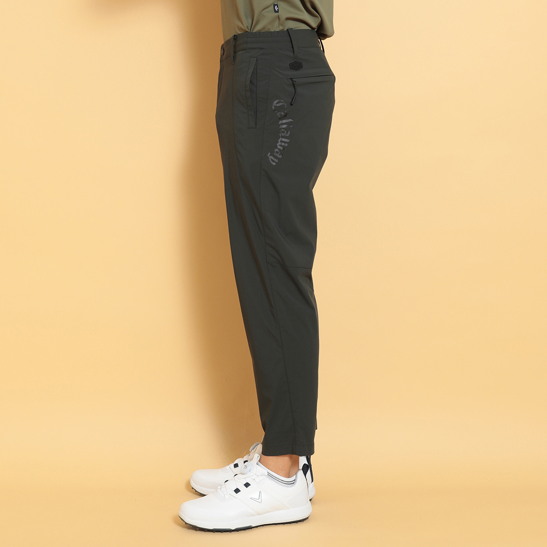 AKM ストレッチ　ナイロン　スラックスパンツ　白　S AKM ストレッチ ナイロン スラックスパンツ 白 S