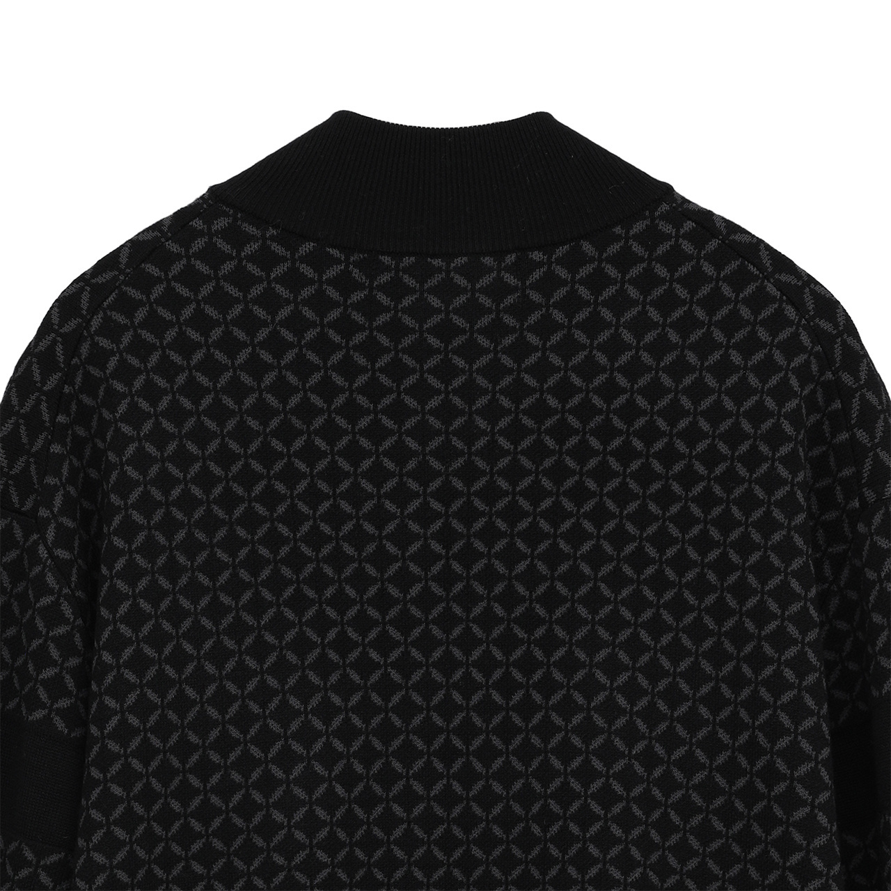 総柄 ジャカードニット ジップジャケット(MENS)