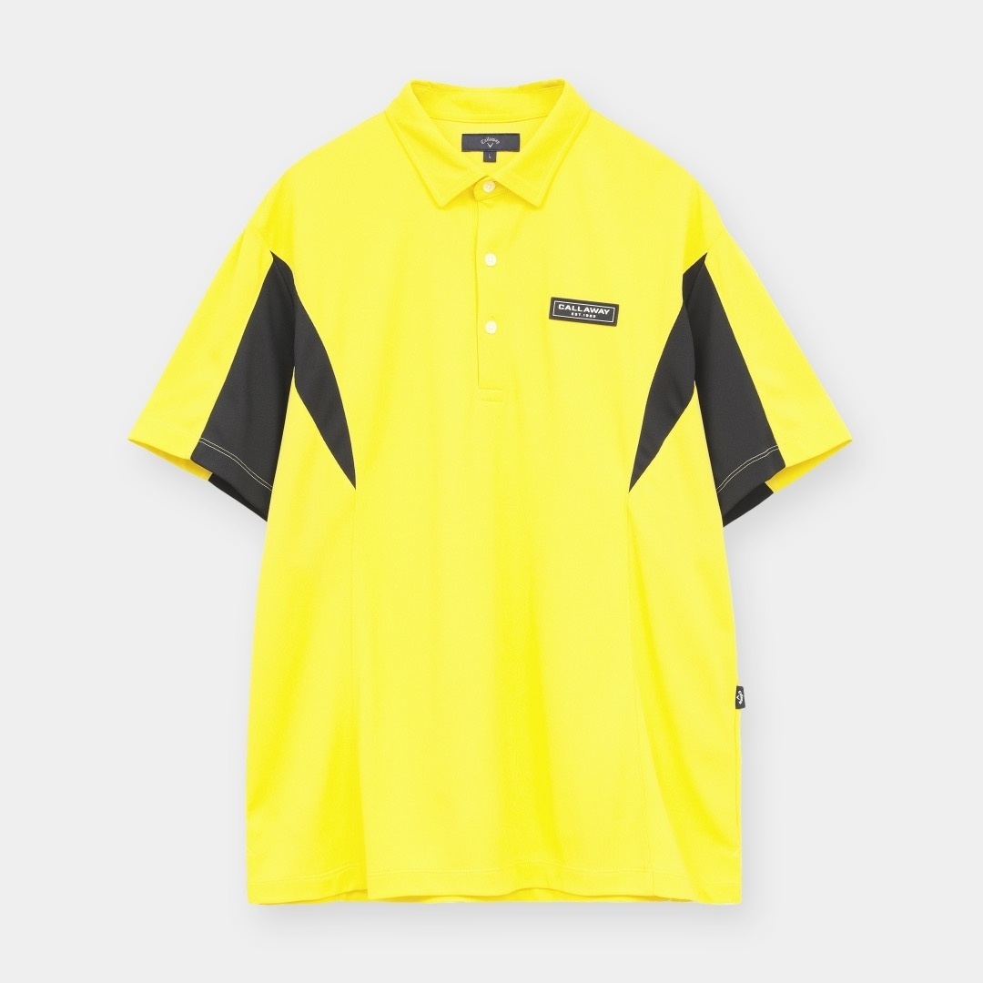3℃裏クール切替配色リラックス半袖シャツ ※4Lサイズあり (MENS)