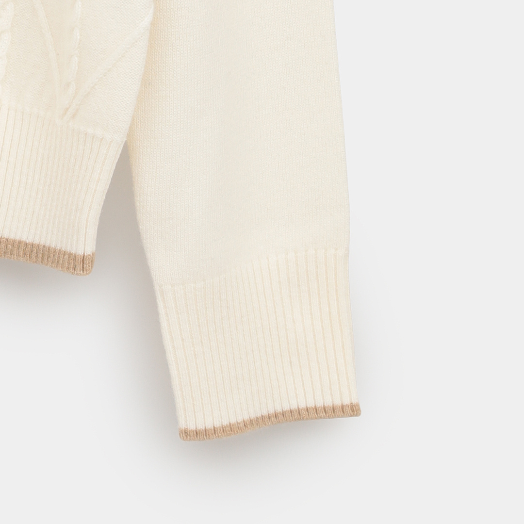 ビックアーガイルカシミヤニット (WOMENS)
