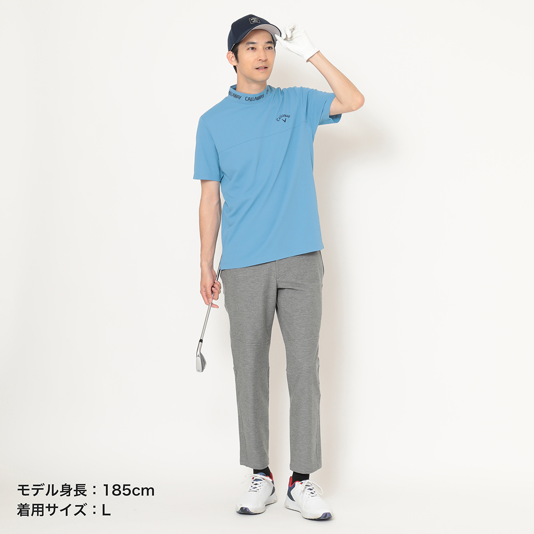 オニカノコモックネックシャツ ※4Lサイズあり (MENS)