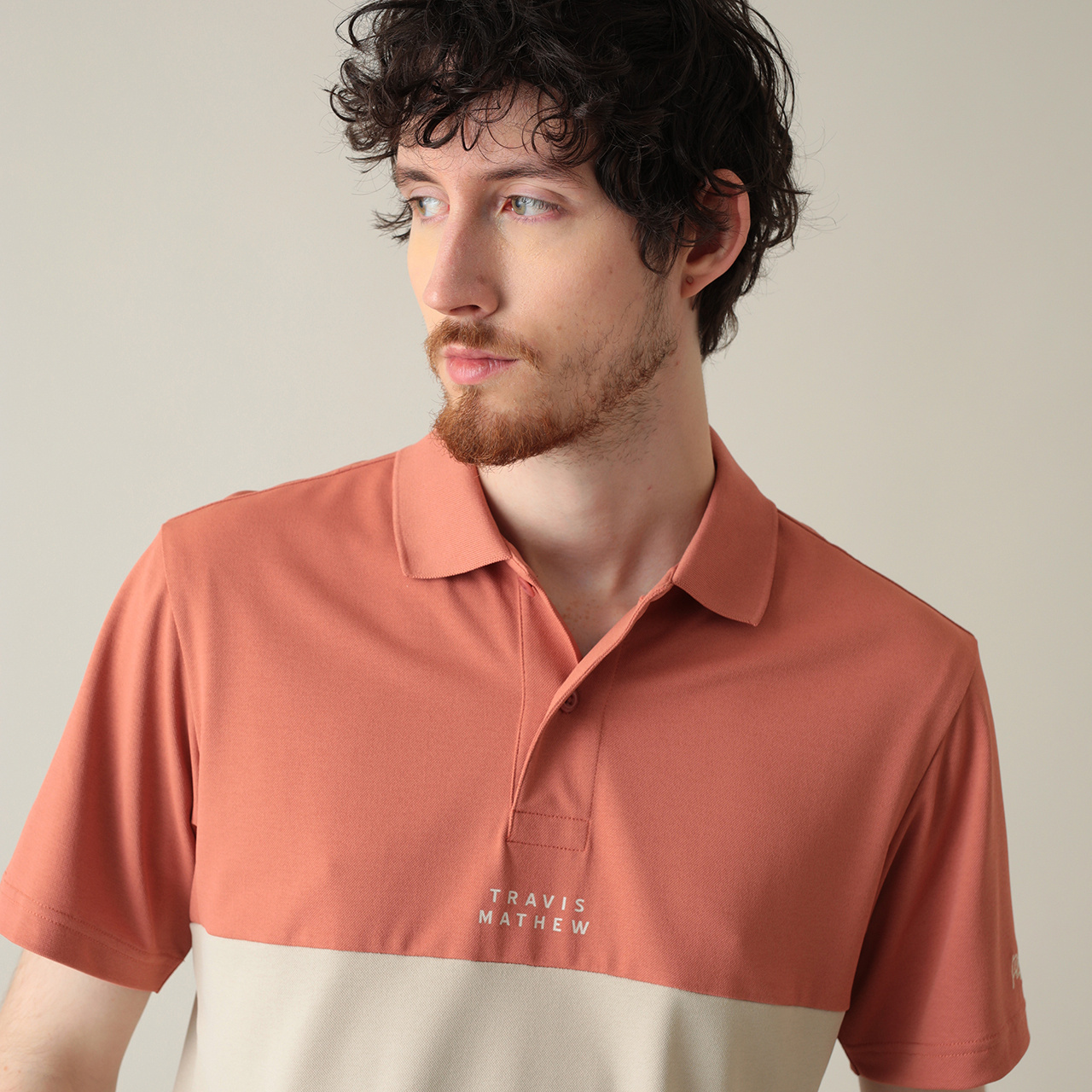 遮熱UVカット 半袖バイカラーポロ(MENS)
