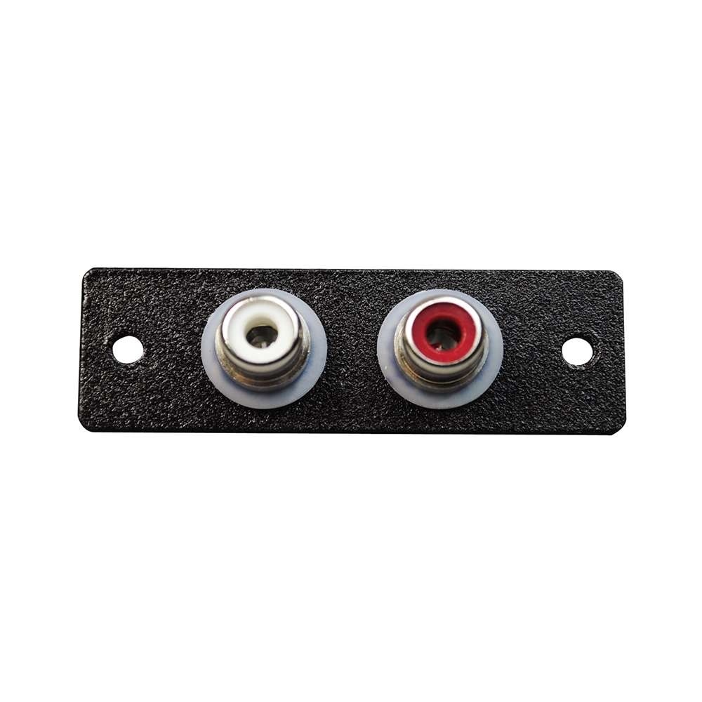 Wiremold Audio/Video Interface Plates (AVIP) Two RCA Female to Solder Cups