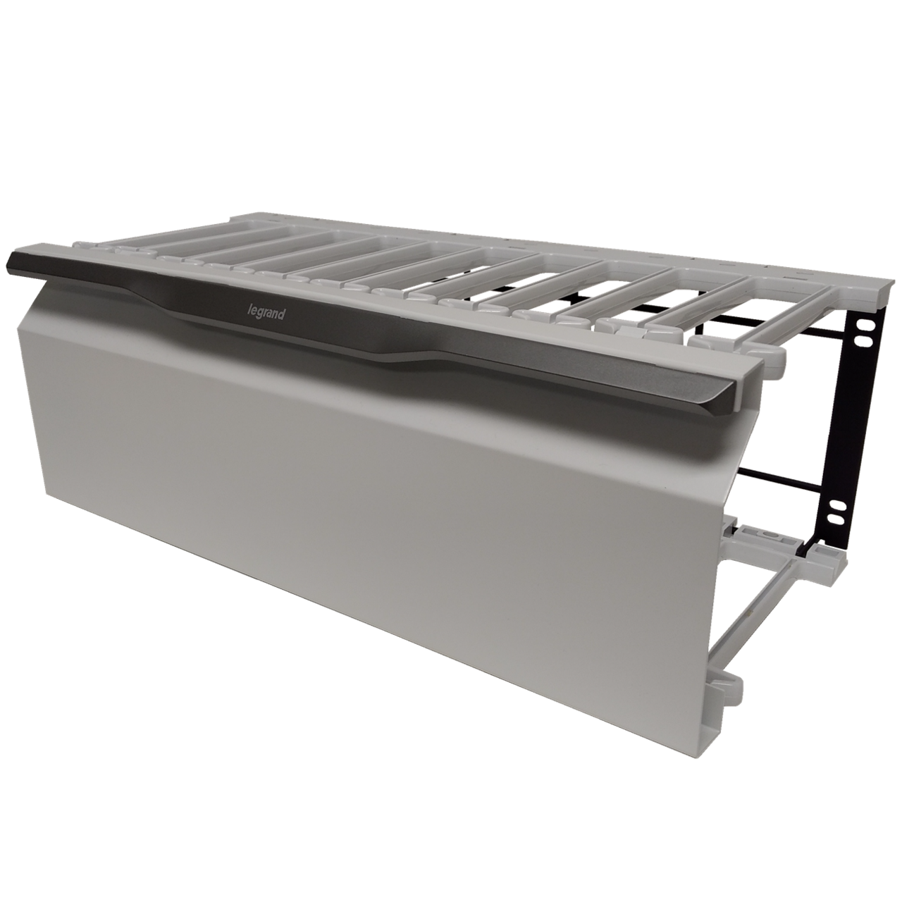 Mighty Mo 20 cable manager in closed position