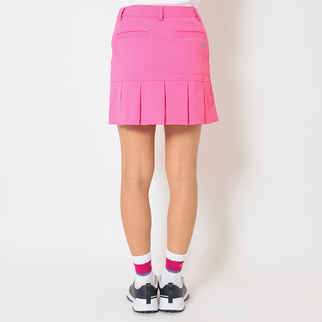 ROXYコラボ/ストライプドビープリーツスカート (WOMENS)