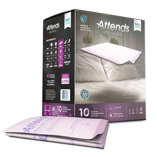 Attends Premier Underpads, 30 in. x 36 in. - 30/case (ATALIUPS Health & Beauty Health Care Incontinence Aids) photo