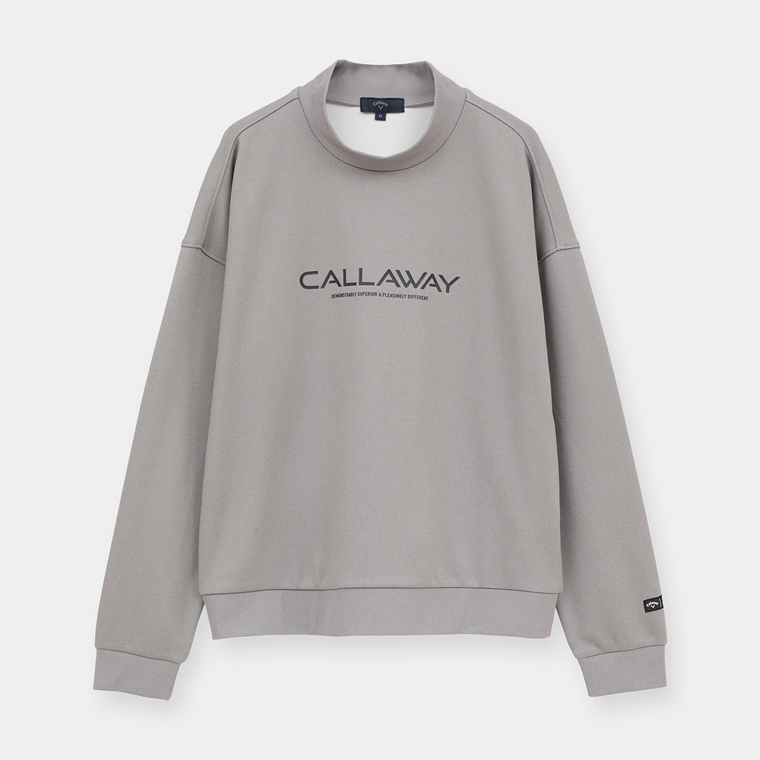 ダブルニットモックネックスウェット (WOMENS)