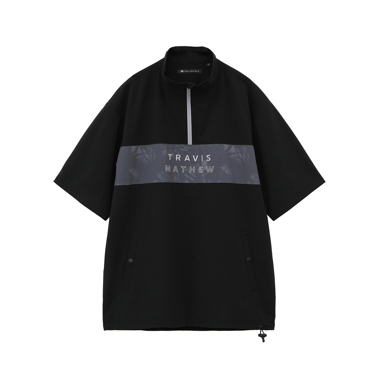 クォータージップ 半袖ジャケット(MENS)