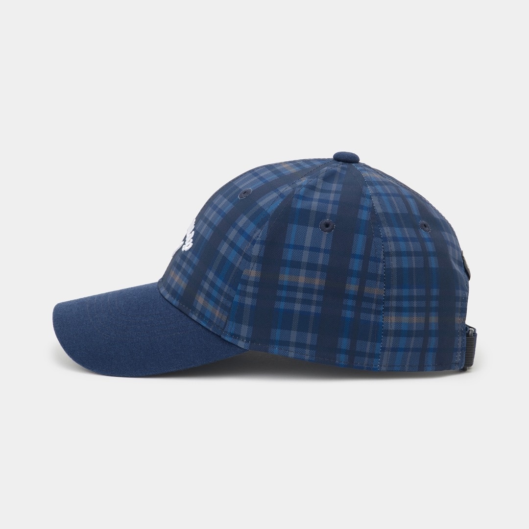 マドラスチェックプリントキャップ (MENS)