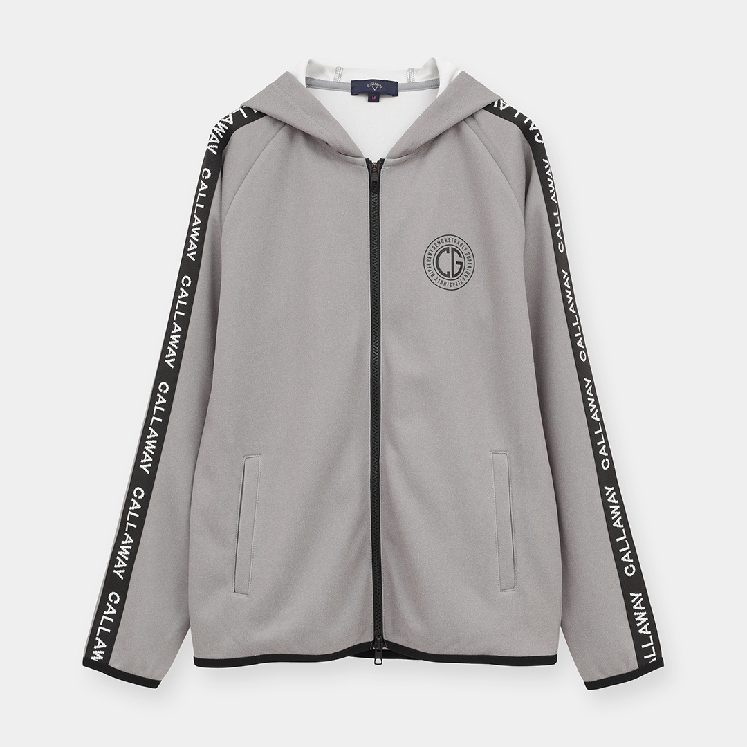 ダブルニットフルジップスウェットパーカー (WOMENS)