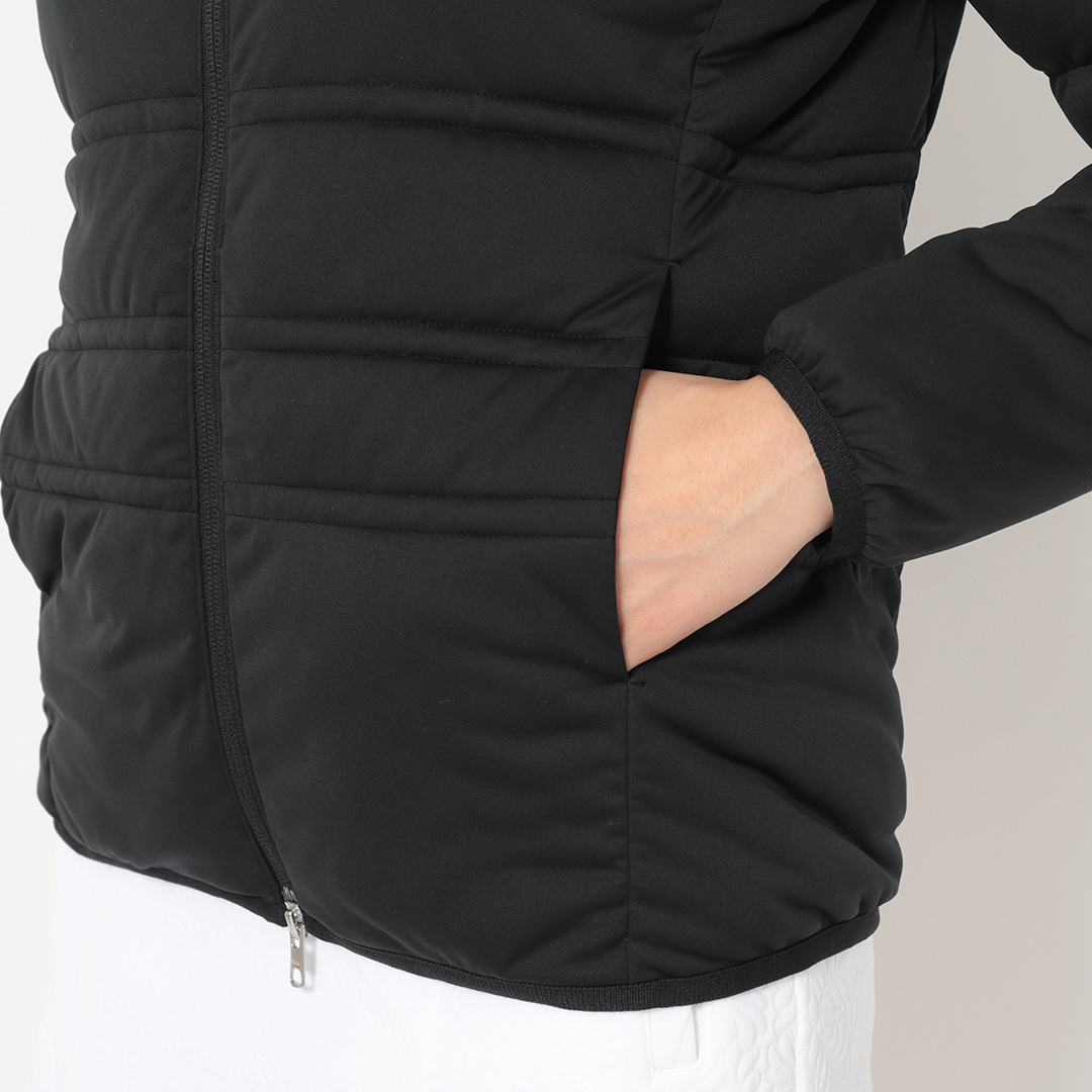 スターストレッチ2WAYフルジップ中綿ブルゾン (WOMENS)