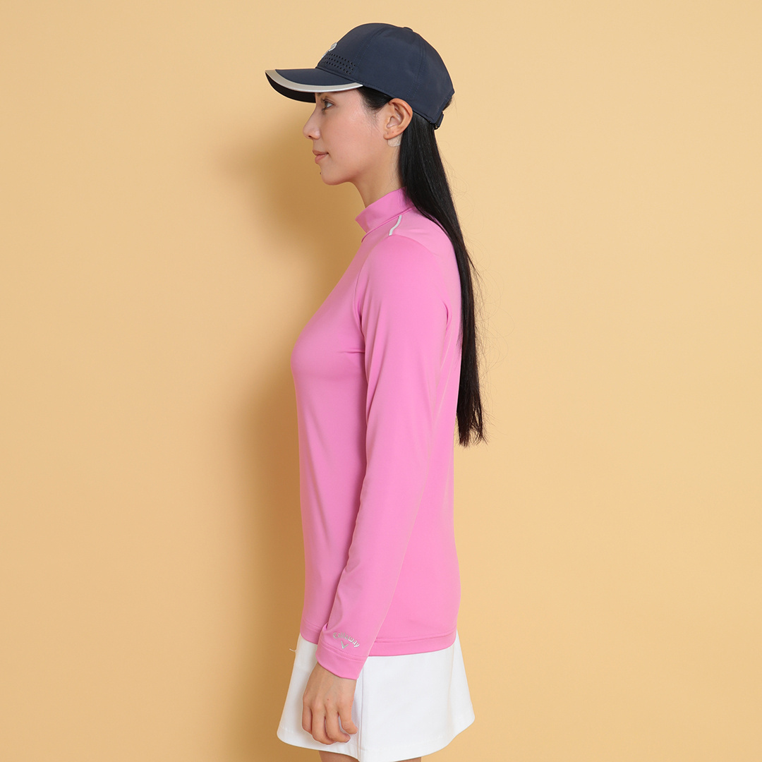 PGG ◾️長袖モックネック◾️ ピンク PGG ◾️長袖モックネック◾️ ピンク