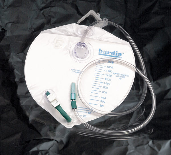 Bard Drain Bag w/Anti-Reflux, 2000ml (BD154002) photo