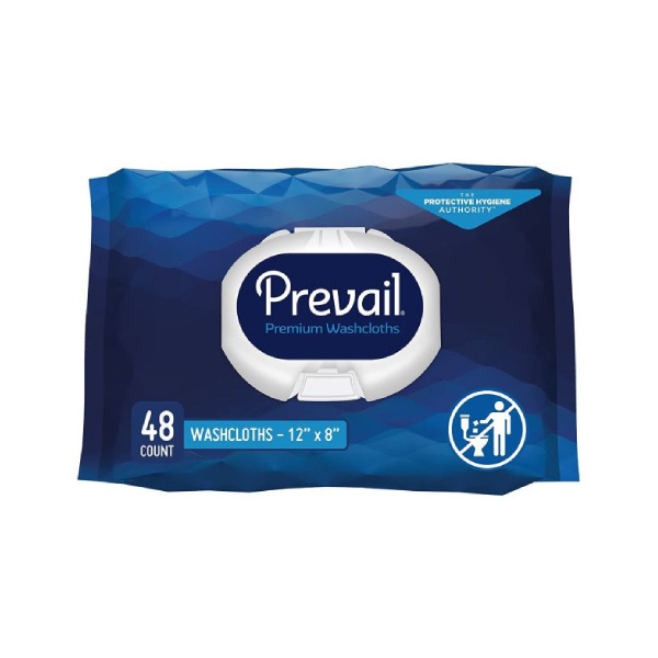 Prevail Soft Pack Washcloths (48 sheets/pack) - 6/pack (PVW6) photo