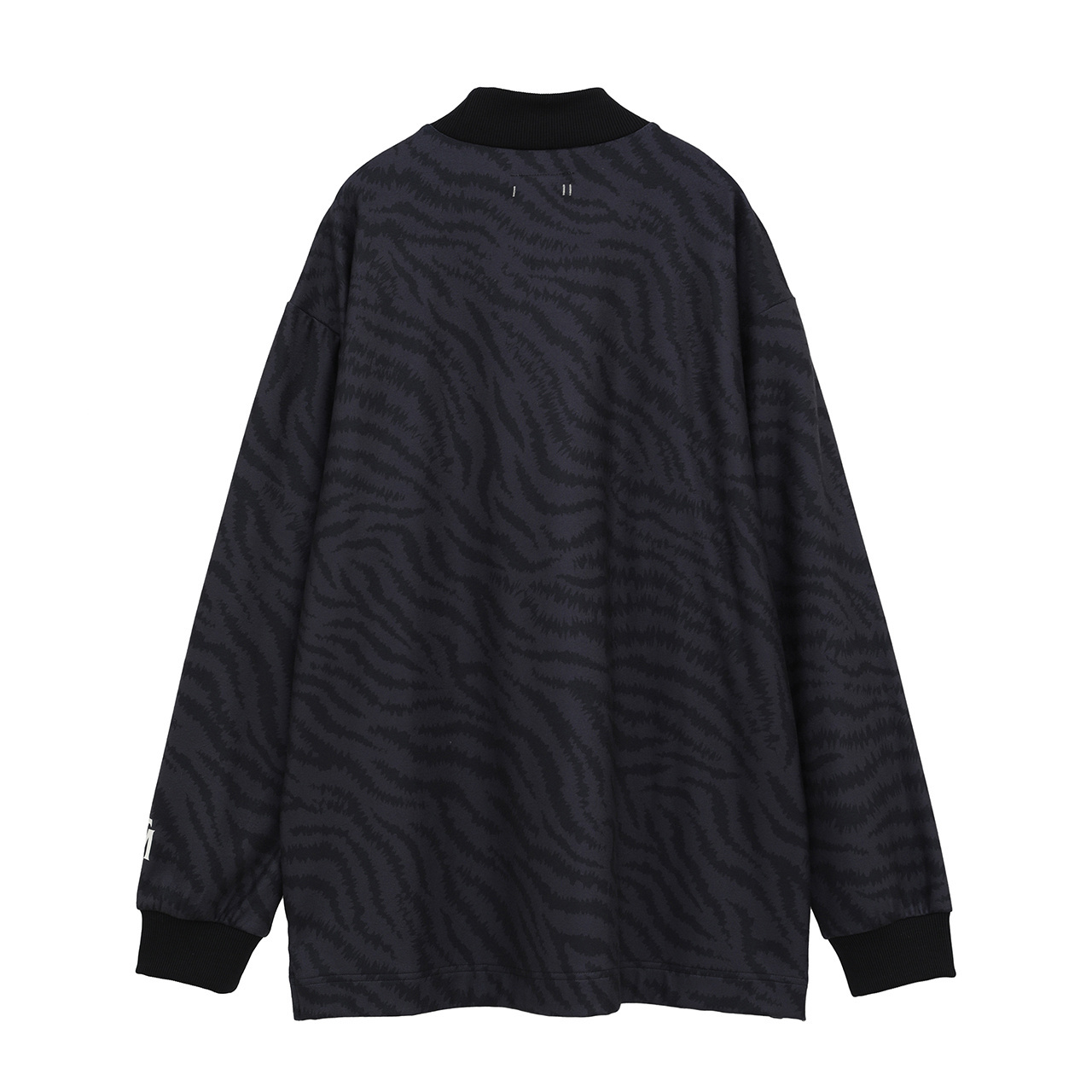#FR2GOLF ブラック モックネック長袖シャツ 人気アイテム！ FIDRA VERA ハーフジップモックネックシャツ【メンズ】ブラック