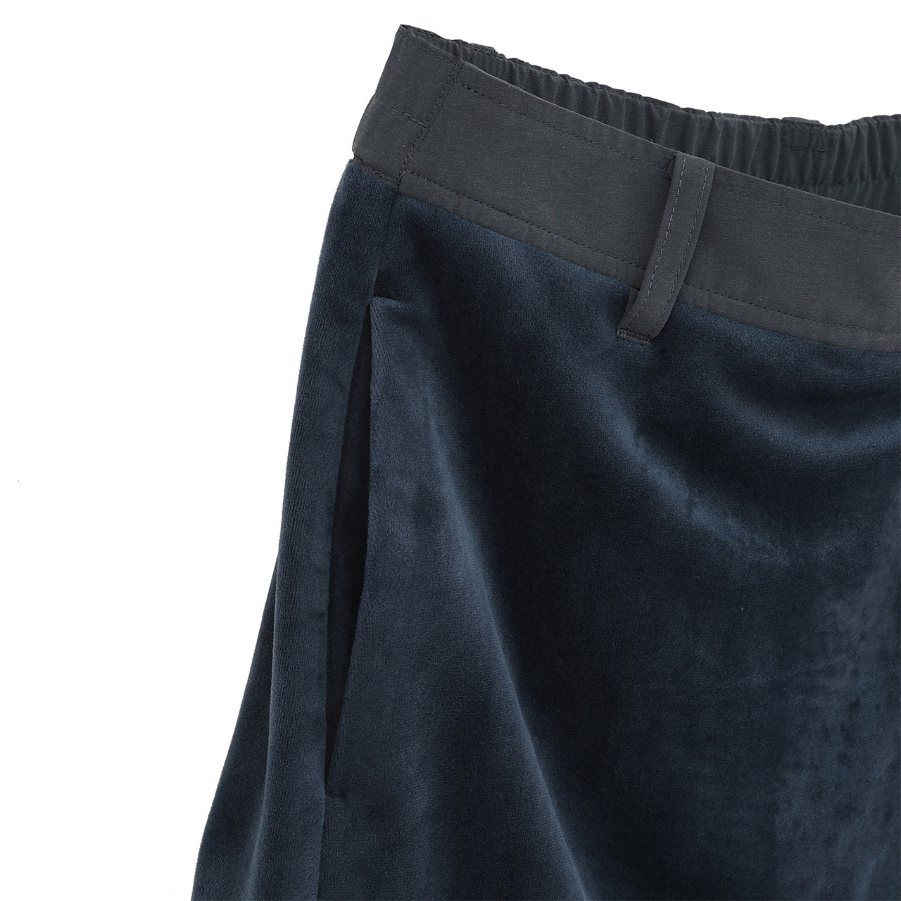 ベロアカットソー ラップスカート風 ショートパンツ(WOMENS)