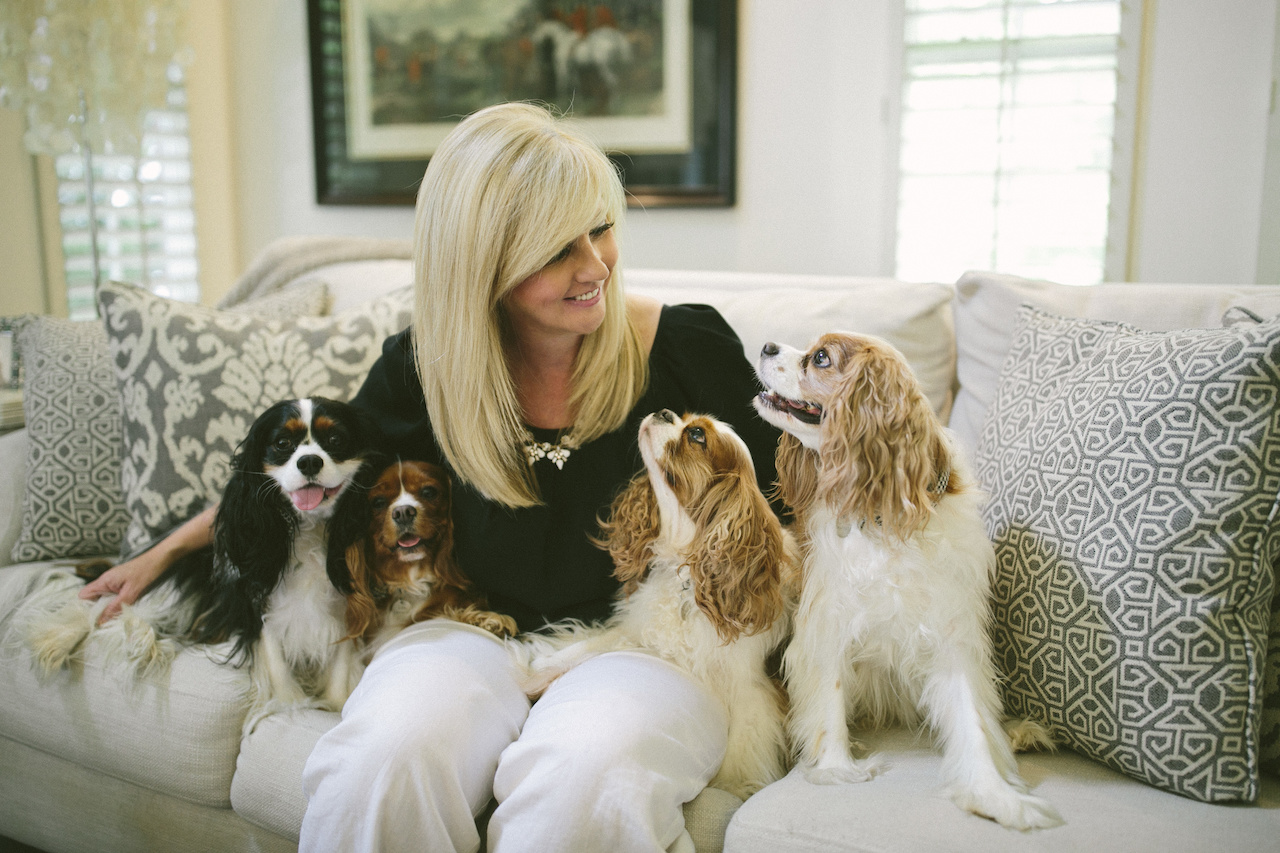 "I’m a homebody," says Angie. "I love to stay home, watch a good movie, and snuggle up with my husband and dogs." "I’m a homebody," says Angie. "I love to stay home, watch a good movie, and snuggle up with my husband and dogs."
