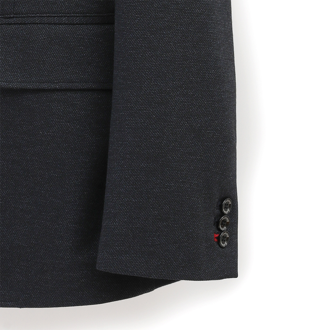 8WAYストレッチ シャークスキンジャージ― テーラードジャケット