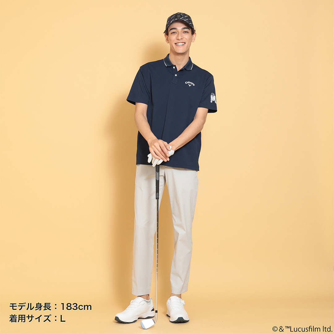 オンライン限定】スター・ウォーズ/プリントオニカノコポロシャツ ※4L