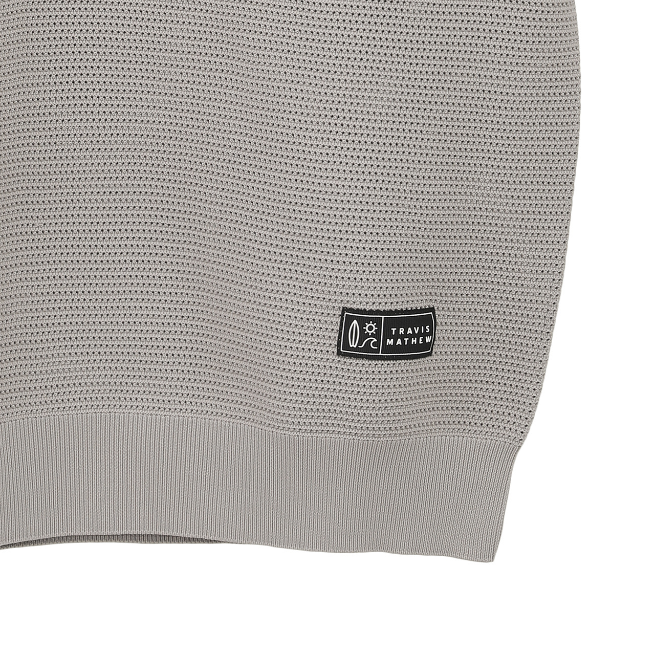 メッシュ編み 半袖 ニットポロ(MENS)