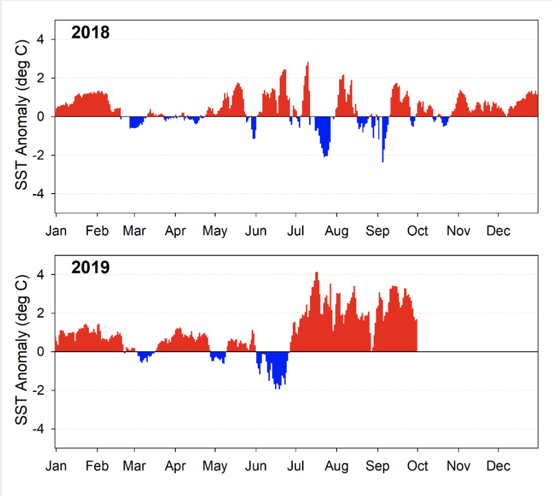 Summary of Ocean Indicators for 2019 NOAA Fisheries