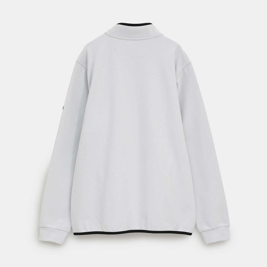 【新品未使用】サイズ4 メンズ 裏起毛モックネックシャツ ラッセルノ 1744 裏起毛ダブルニットモックネックシャツ ※4Lサイズあり (MENS)