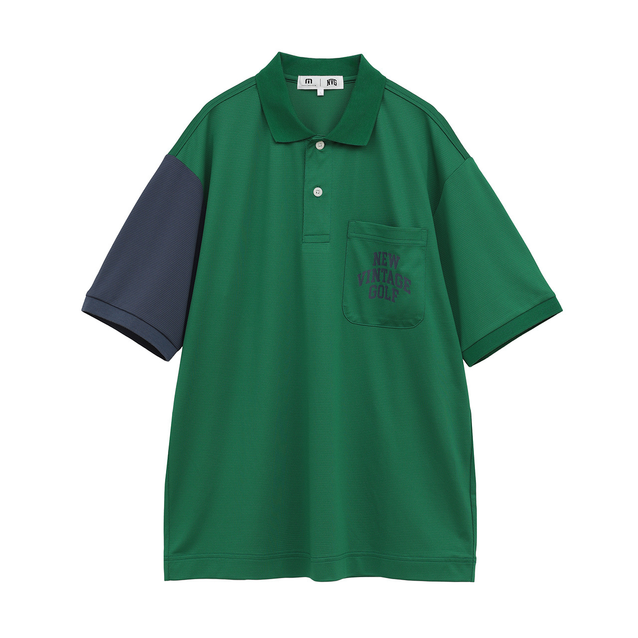 TravisMathew NewVintageGolf バイカラーポロシャツ(MENS)