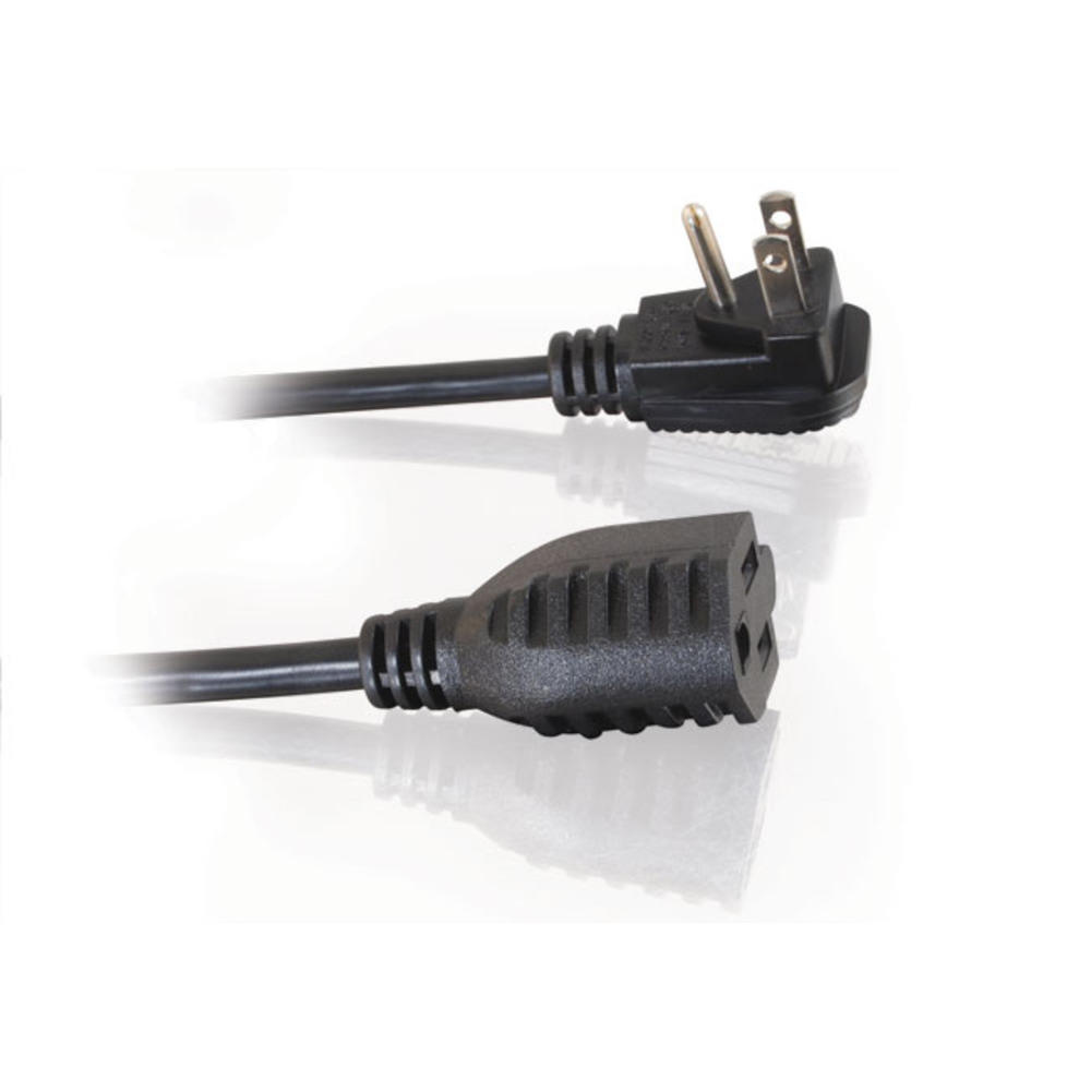 18 AWG Flat Plug Power Strip Plus (NEMA 5-15P to NEMA 5-15R) (TAA Compliant)