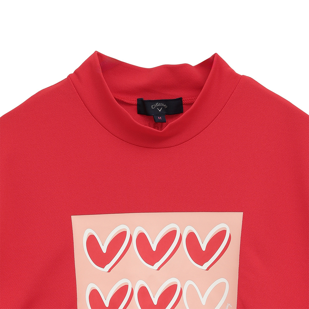 【限定コラボ】キャロウェイ × クラブハウスモックネックシャツ LL 限定コラボ】キャロウェイ×クラブハウス モックネックシャツ2025 M 白