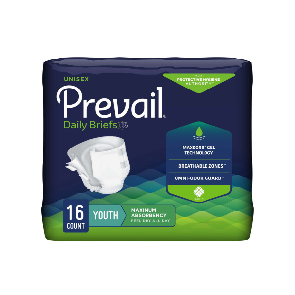 Prevail Maximum Brief, X-Small - 16/bag (FQBXST Health & Beauty Health Care Incontinence Aids) photo