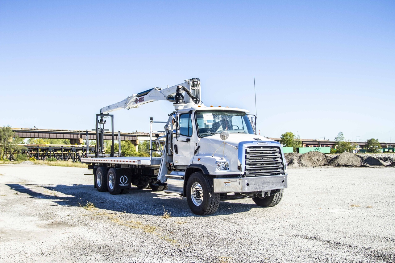 54.1 ft 5,825 lbs Drywall Crane Rental Custom Truck One Source