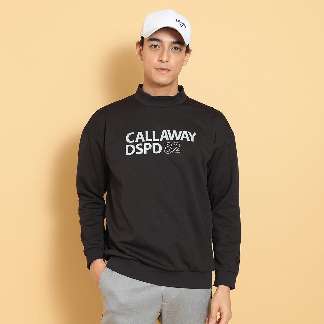 ダブルニットモックネックスウェット (MENS)