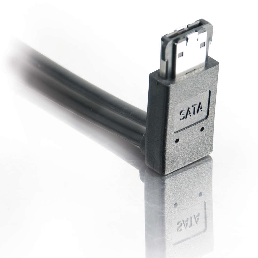 180 to 90 External Serial ATA Cable