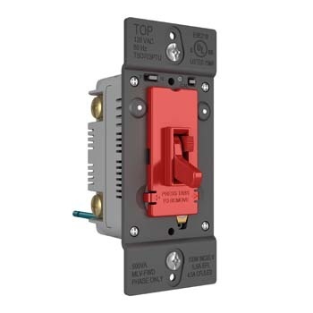 Product image for P&S TSD703PTURED TOGGLE SLIDE DIM T