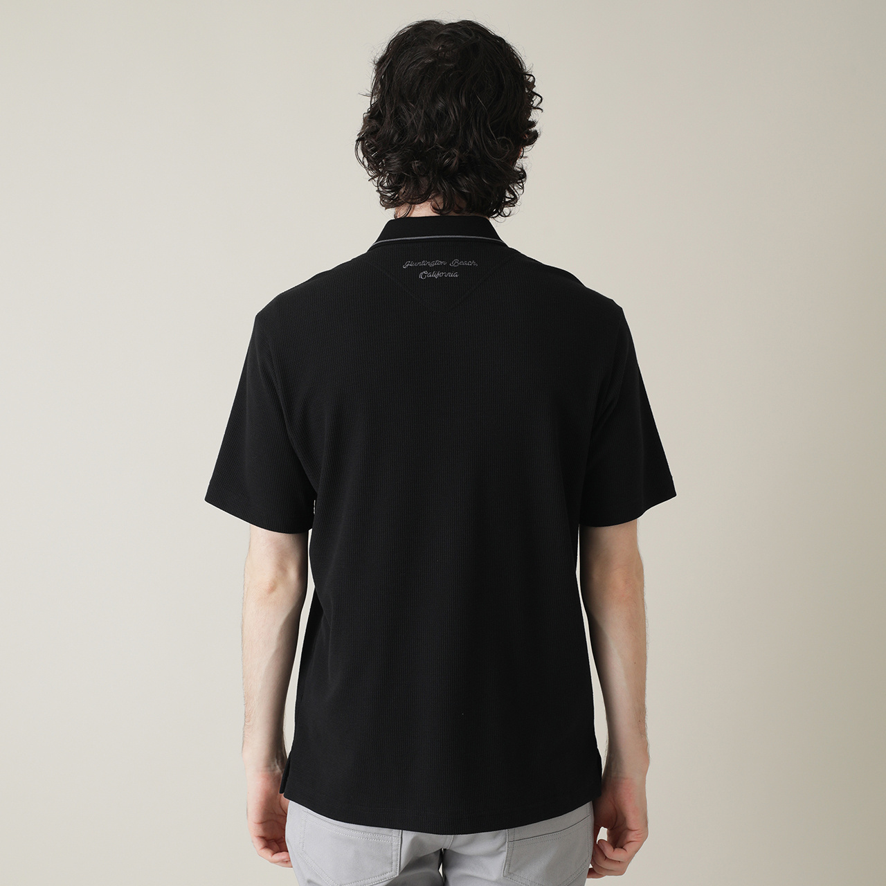 石川遼プロ着用】ワッフル 半袖ポロ (MENS)