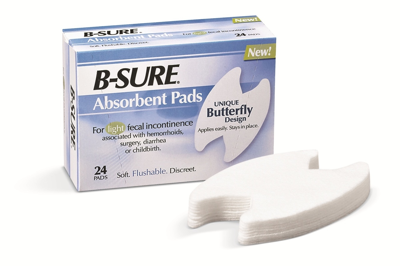 B-Sure Absorbent Pads, 144/case (BSUREP6 Health & Beauty Health Care Incontinence Aids) photo