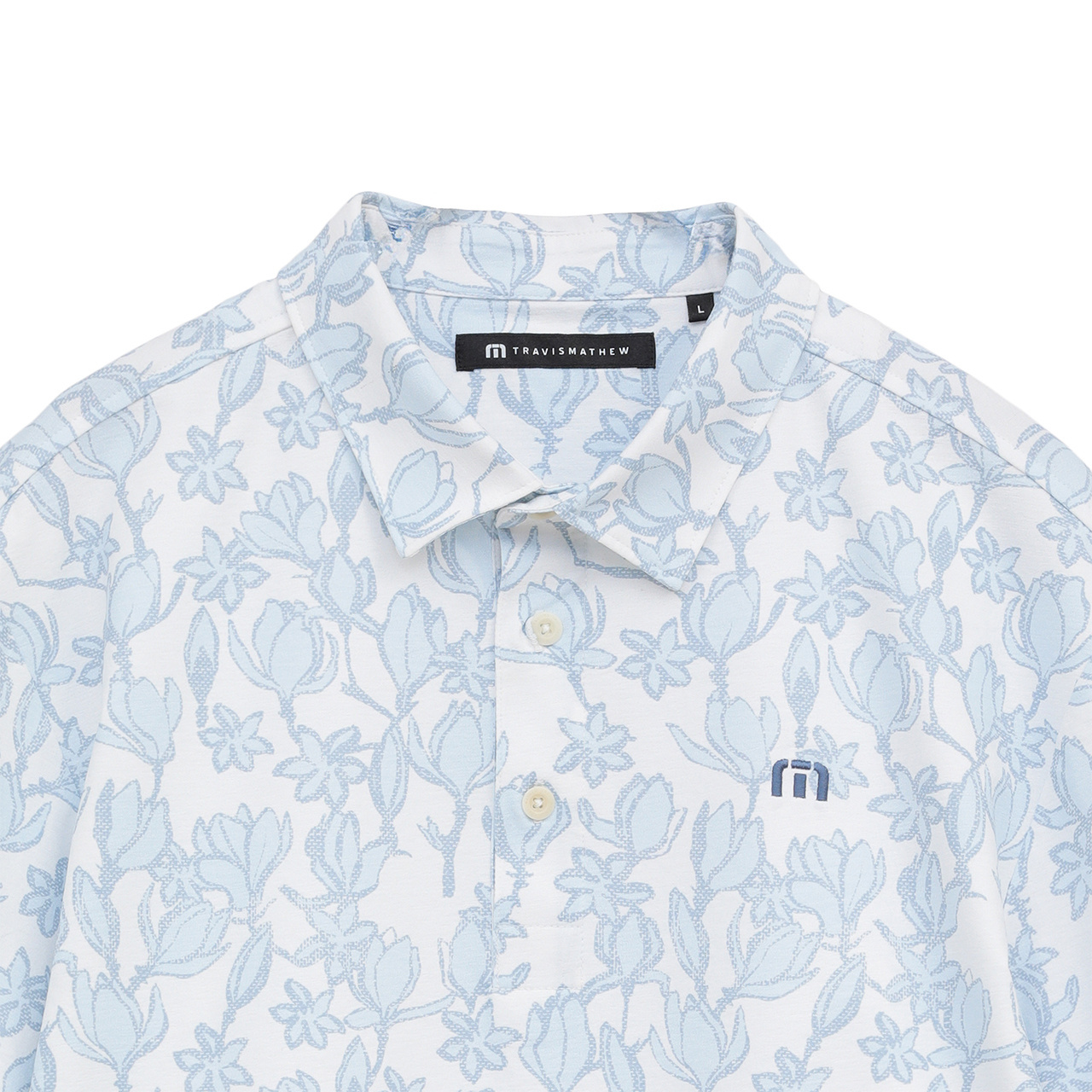 石川遼プロ着用】フラワープリント 半袖ポロ(MENS)