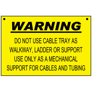Plastic Safety Sign